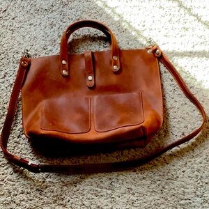 Old Town Leather purse handbag, crossbody bag, new never used.